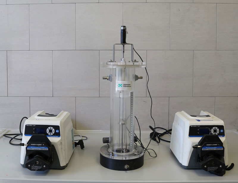 Sludge disposal laboratory for custom filtration solutions