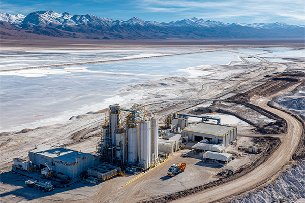 lithium brine processing facility